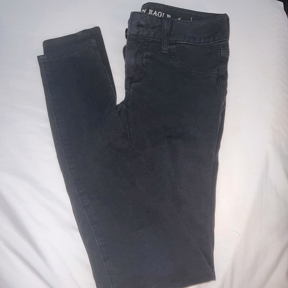 American Eagle Black Jeggingd